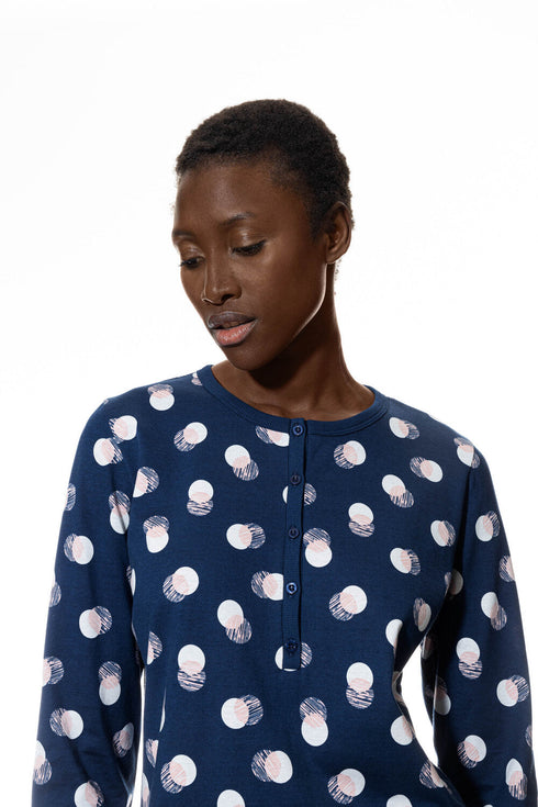 Mey Serie Scribbled Dots Pyjama Full Length